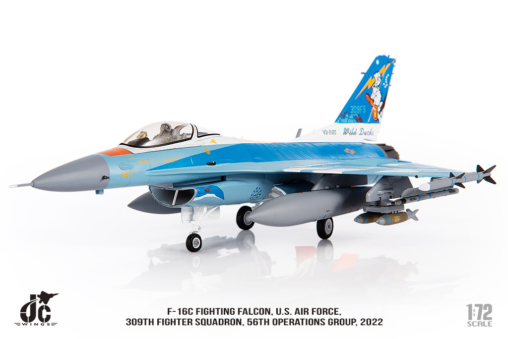 JCW A-10c F-16c 2個セット JC Wings F-16C Fighting Falcon, U.S. Air Force, 309th Fighter