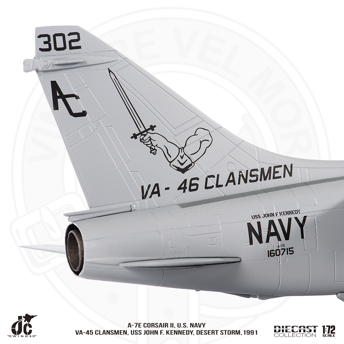 JC Wings A-7E Corsair II U.S. NAVY VA-45 Clansmen, Desert Storm