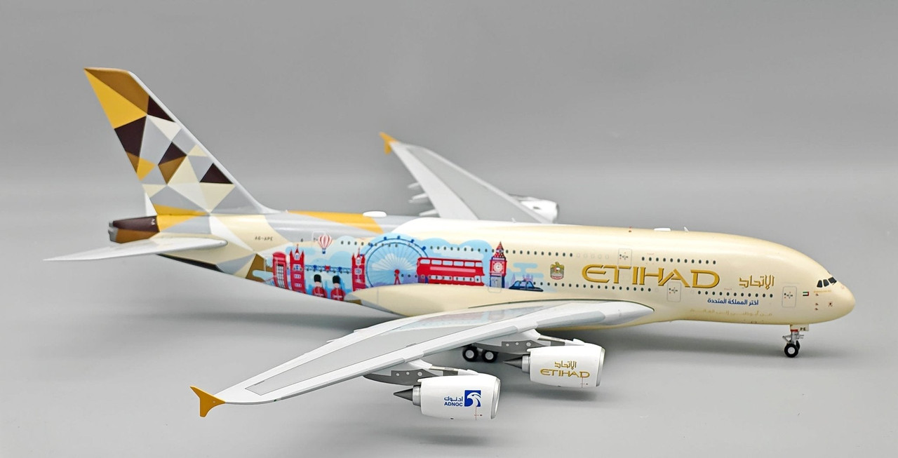 APOLLO エティハド航空 ETIHAD A380-800 1/200 新品 InFlight200 Etihad Airways Airbus A380 Reg: A6-APE “Choose the