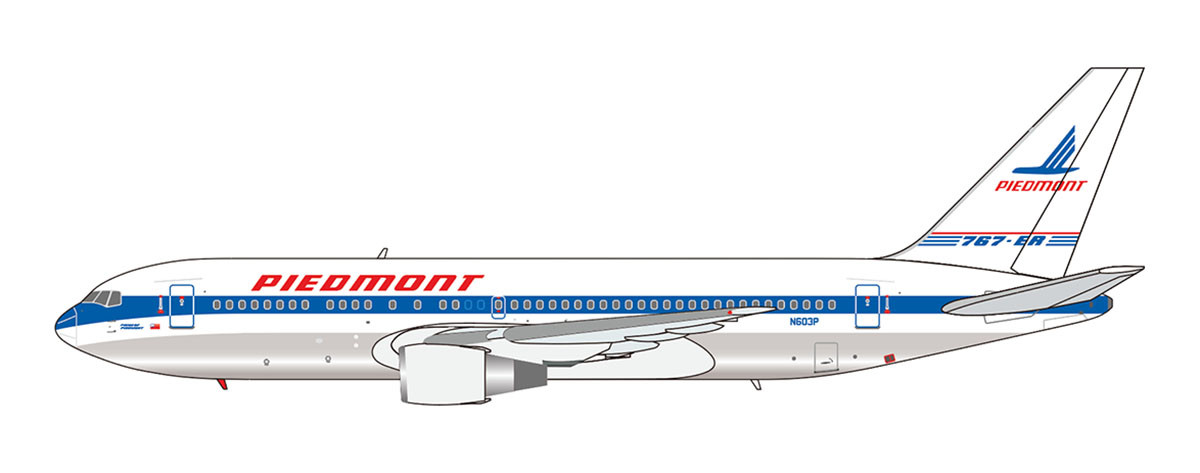 V1-400 Models Piedmont Airlines Boeing 767-200ER Reg: N603P 400003