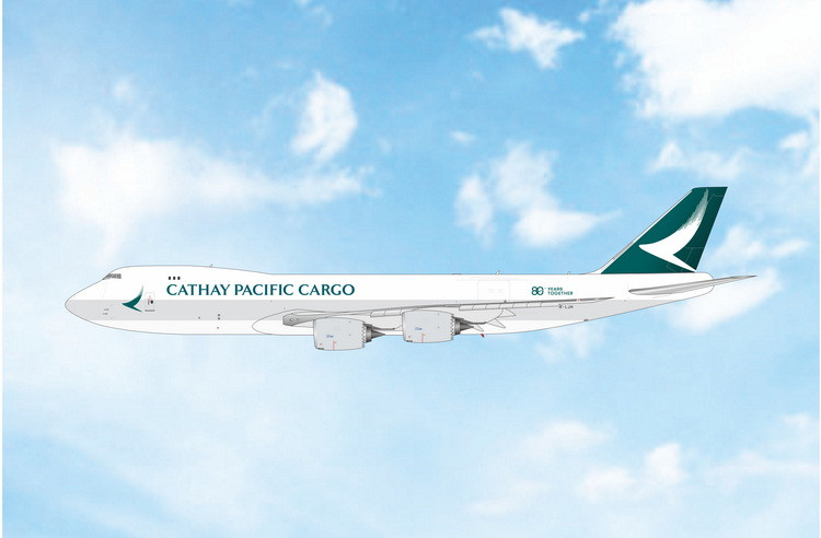 Phoenix Model Cathay Pacific Cargo Boeing 747-8F Reg: B-LJH 04732