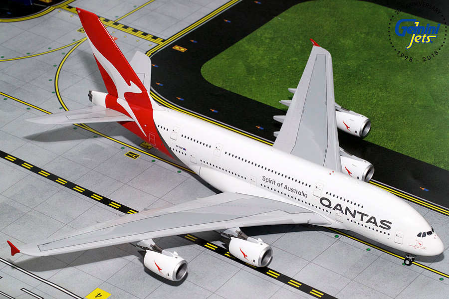 QANTAS A380 (New Livery) VH-OQF G2QFA748 1:200 