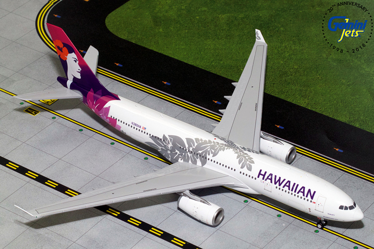 HAWAIIAN A330-200 (New Livery) N380HA G2HAL751 1:200