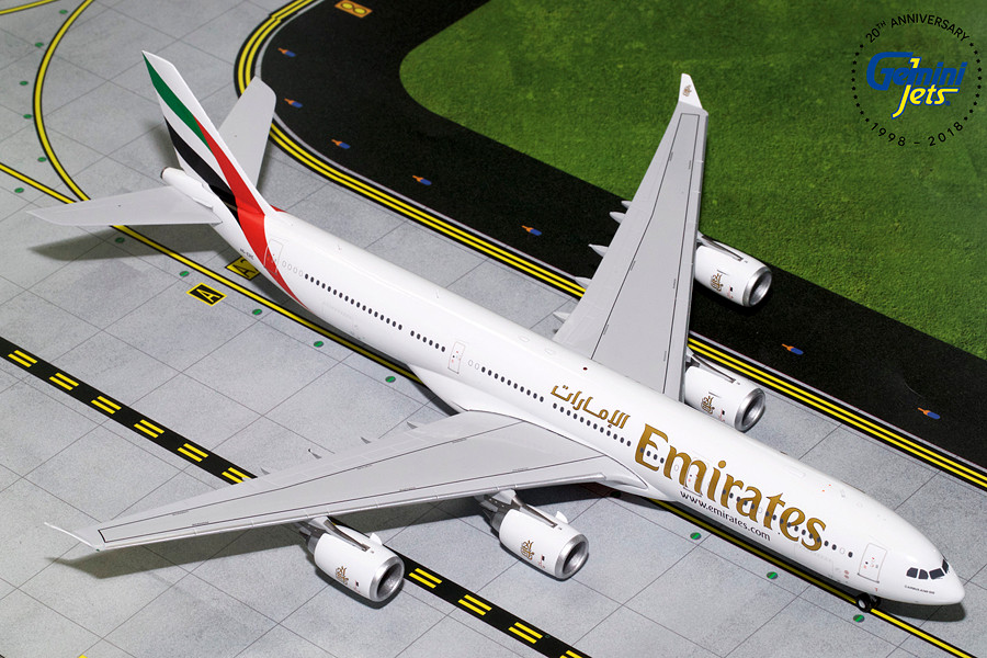 Gemini200 EMIRATES A340-500 A6-ERE G2UAE383 1:200