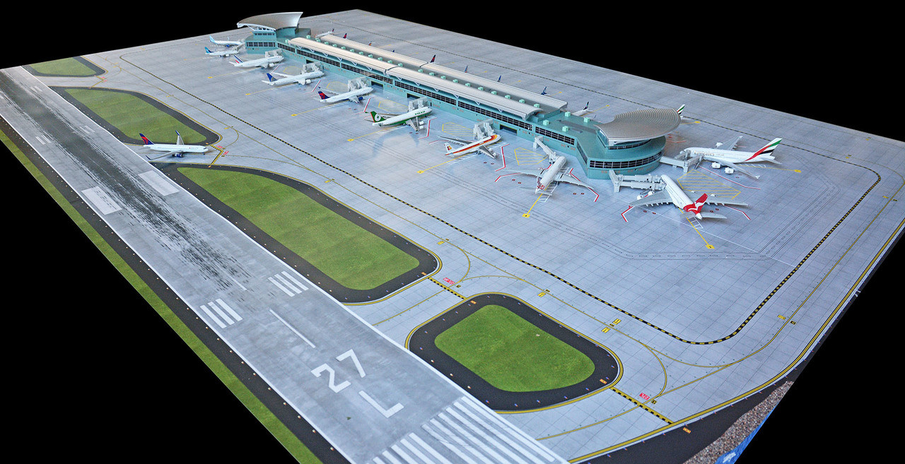 Gemini Jets NEW AIRPORT MAT SET FOR NEW TERMINAL GJAPS008 1:400