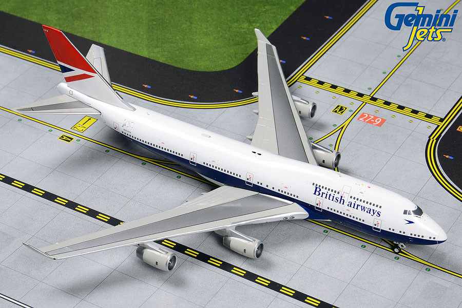 Gemini Jets British Airways B747-400 G-CIVB (retro Negus livery
