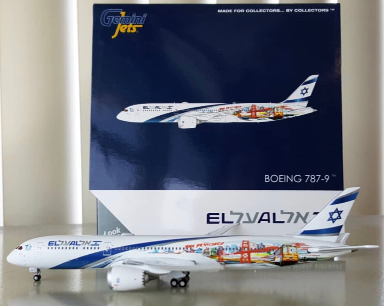 Gemini Jets El Al 787-9 (LAS/SFO) GJELY1882 1:400