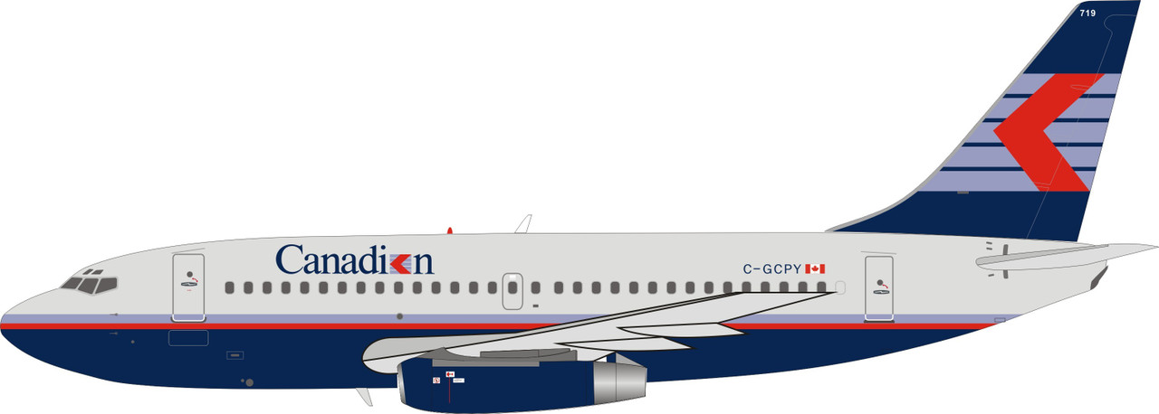 Inflight200 Canadian Airlines Boeing 737-200 C-GCPY IF732CP1019 1:200