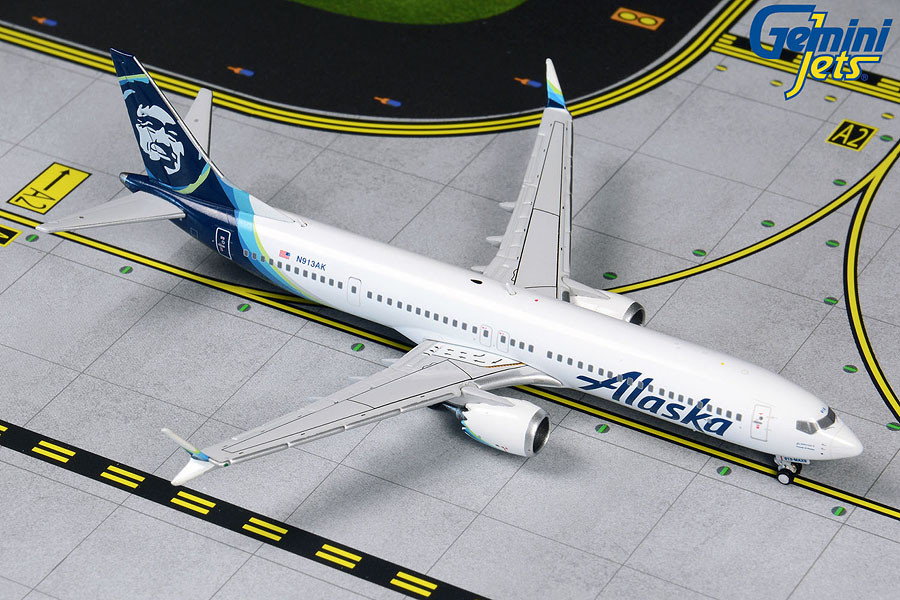 Gemini Jets Alaska B737 MAX 9 N913AK GJASA1873 1:400