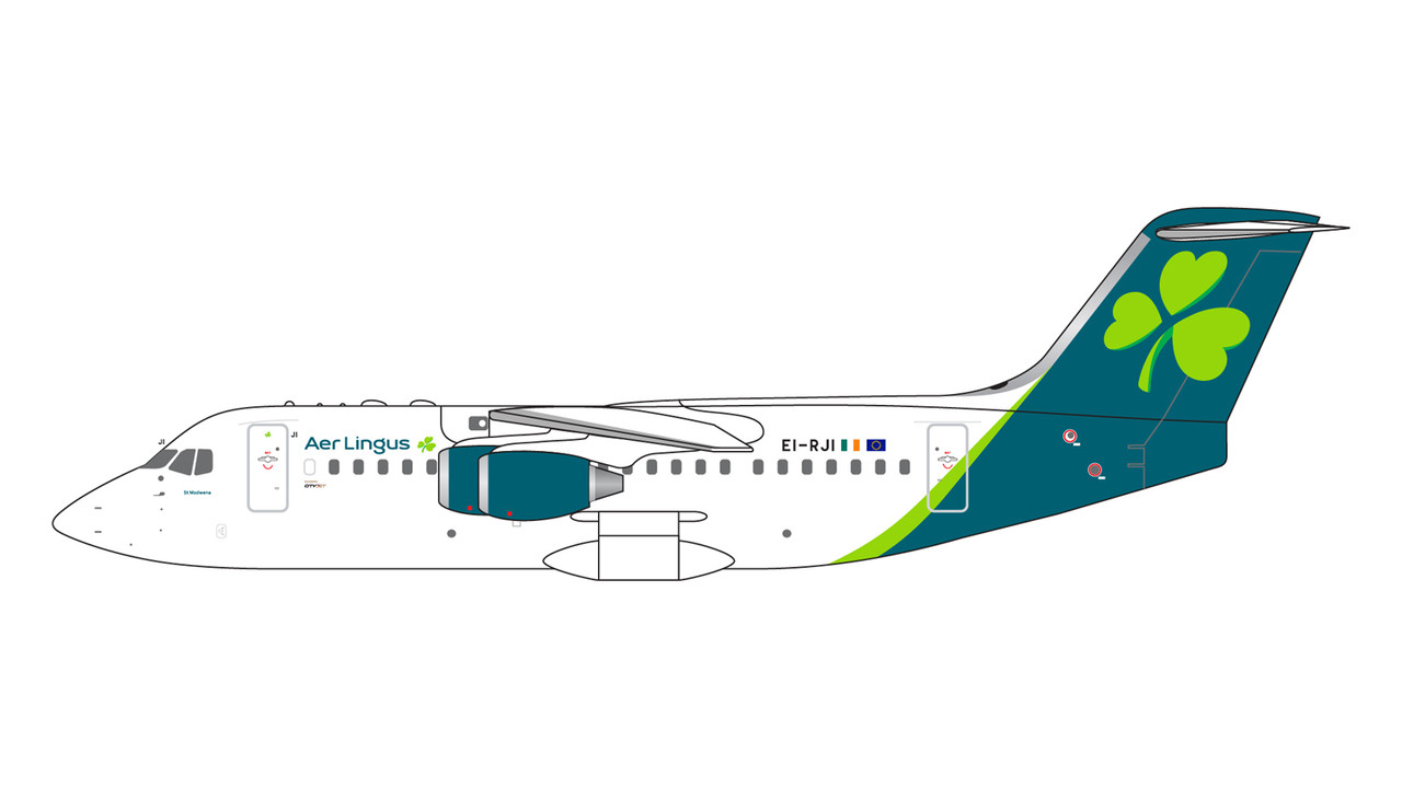 Gemini Jets Aer Lingus RJ85 (new 2019 livery) GJEIN1885 1:400