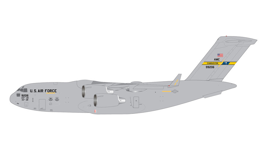 Gemini Jets 1/200 Boeing C-17A アメリカ空軍 Boeing C-17
