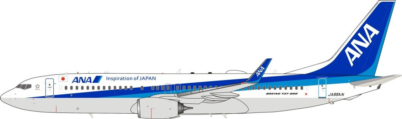 All Nippon Airways – ANA Boeing 737-800 JA89AN JF-737-8-017 1:200