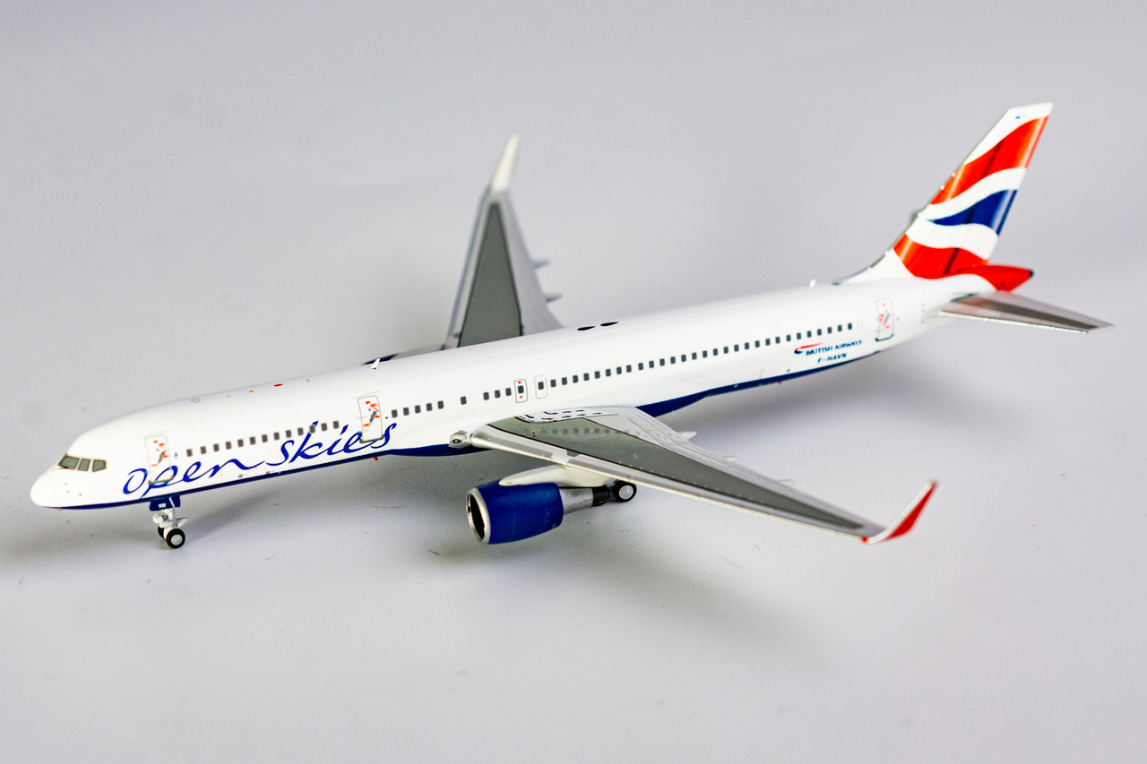NG Model British Airways 757-200/w F-HAVN (Open Skies) 53127 1:400