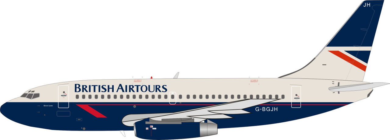 B-Models British Airtours Boeing 737-200 G-BGJH B-732-BA-07 1:200
