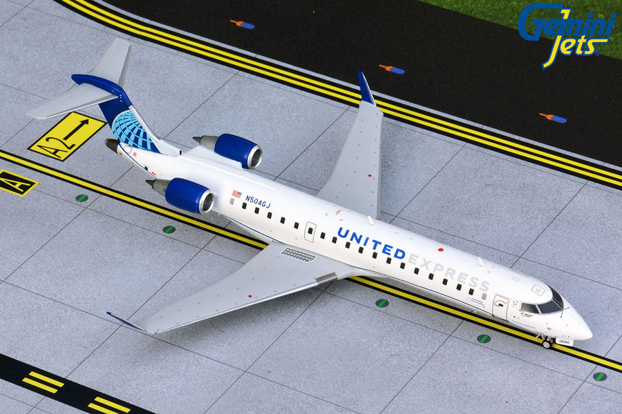 1/200 Gemini200ボンバルディア CRJ550 ユナイテッド航空 Gemini200 United Express / GoJet CRJ550 N504GJ (new livery