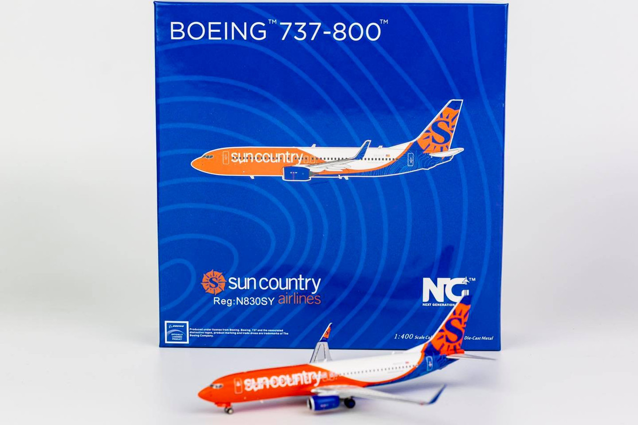 Sun Country Airlines 737-800/w N830SY 58047 1:400