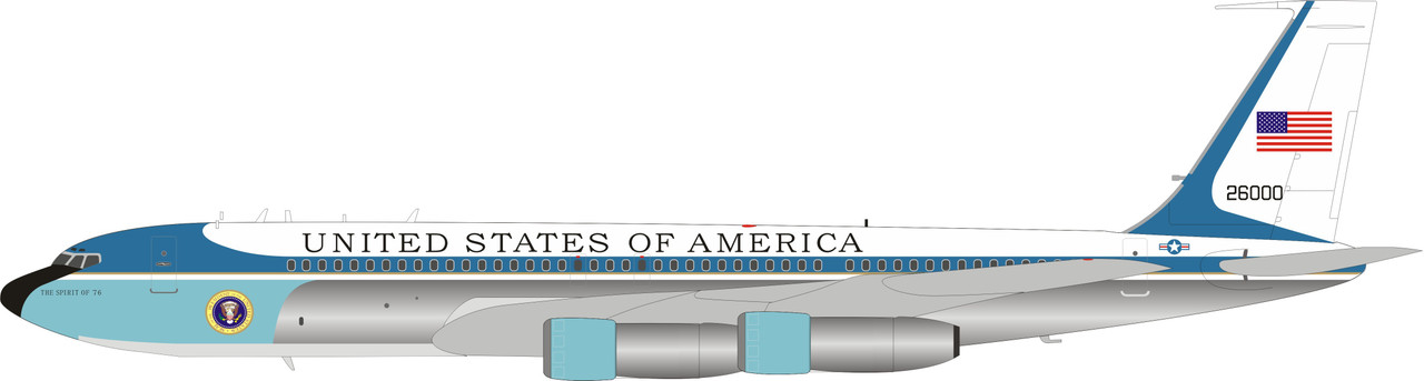 Inflight200 USAF VC-137A 58-6971 初代大統領専用 Inflight200 USAF VC-137A 58-6971 初代大統領専用 HJG Boeing