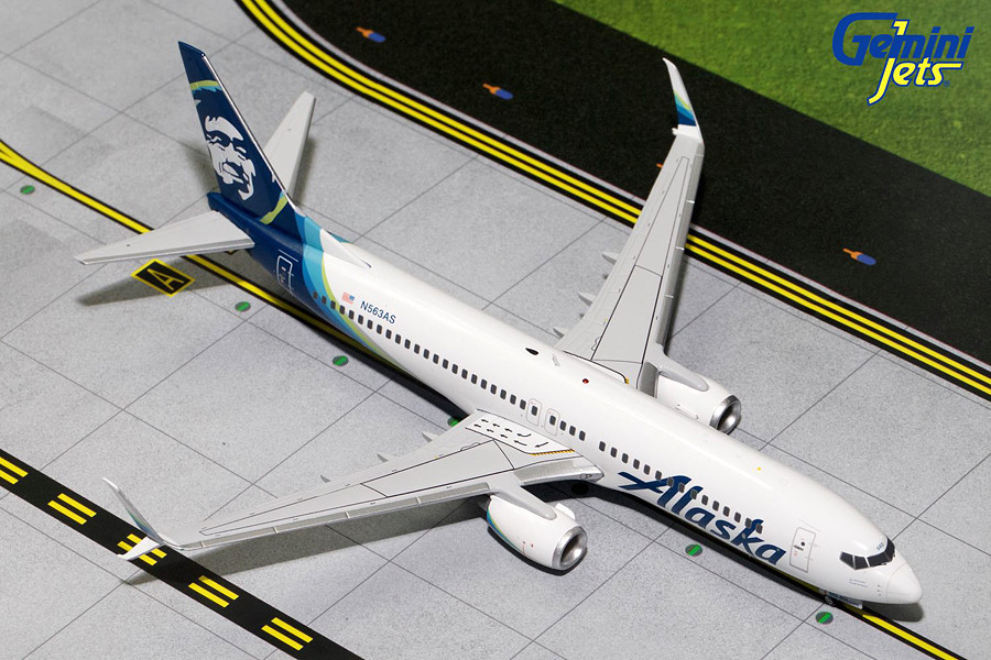 Gemini200 Alaska Airlines Boeing 737-800 N563AS G2ASA594 1:200