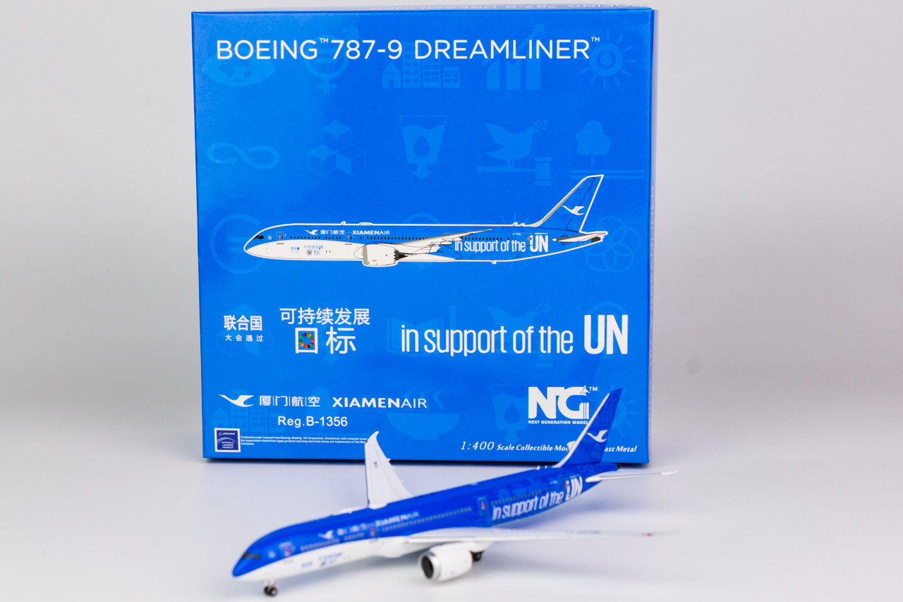 NG Model Xiamen Airlines 787-9 Dreamliner B-1356 55052 1:400