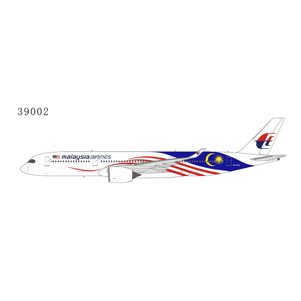 NG Model Malaysia Airlines A350-900 9M-MAG 39002 1:400