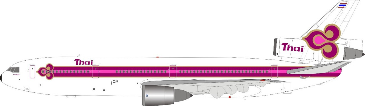 Inflight200 Thai Airways International DC-10-30 HS-TGD