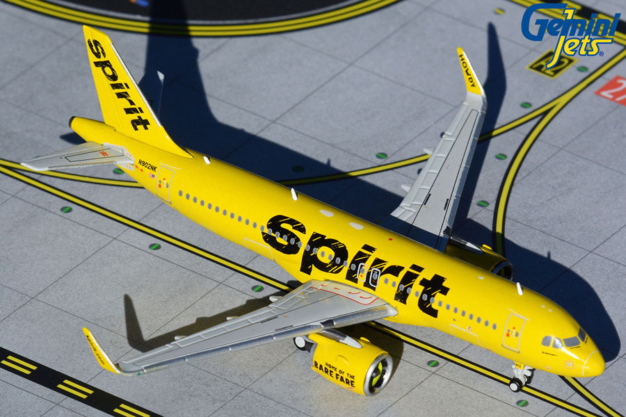 Gemini Jets Spirit Airlines A320neo N902NK GJNKS1612 1:400