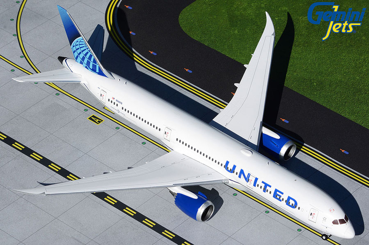 United Airlines B787-9 new livery N24976 G2UAL881 1:200