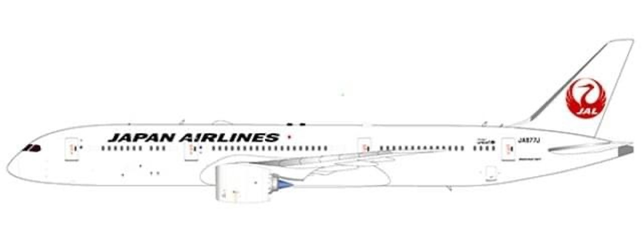 JC Wings Japan Airlines Boeing 787-9 JA877J EW2789006 1:200