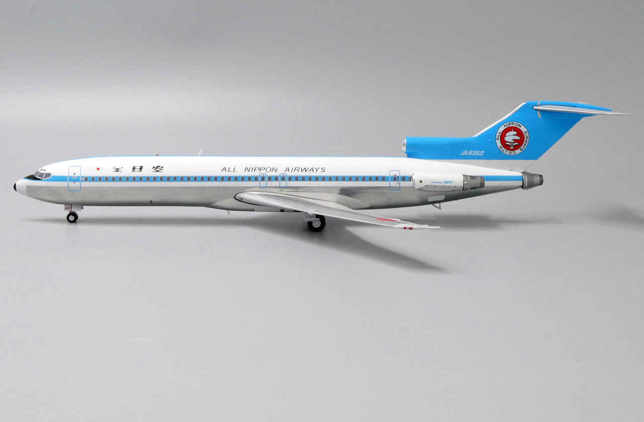 ❶　1/200　ANA 全日空　BOEING727-200 JA8355 ANA All Nippon Airlines Boeing 747-200 JA8175 with stand B