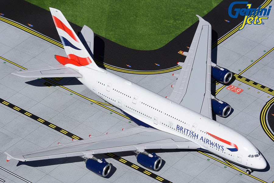 Gemini Jets British Airways A380 G-XLED GJBAW1932 1:400
