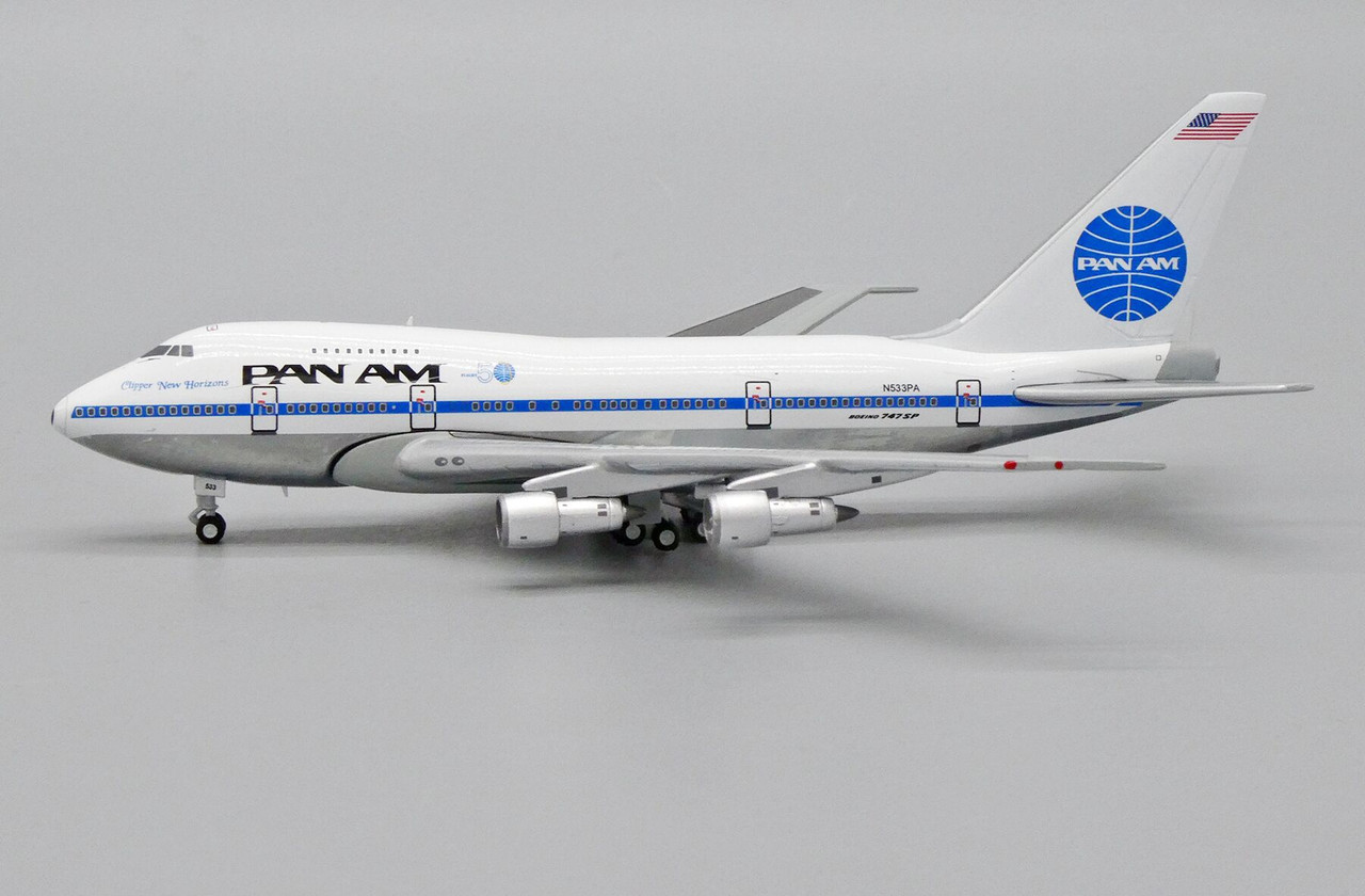 JC Wings 1:400 パンアメリカン航空 N533PA Pan Am Boeing 747SP N533PA Clipper New Horizons with Commemorative