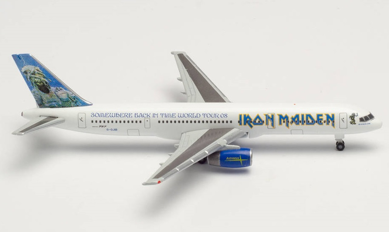 航空機・ヘリコプター IRON MAIDEN 08 world tour Boeing 757-200 IRON MAIDEN 08 world tour Boeing 757-200