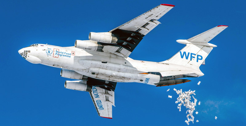 AviaBoss World Food Programme IL-76T RA-76780 A2010 1:200