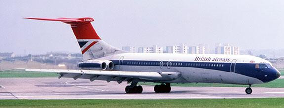 1:200 JC Wings Vickers VC-10 British Airways - DA.C ➀ 1/200