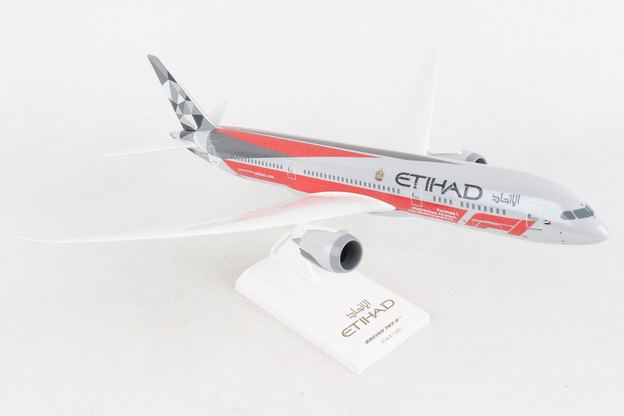 SKYMARKS ETIHAD 787-9 SKR1005 1:200 ABU DHABI GRAND PRIX