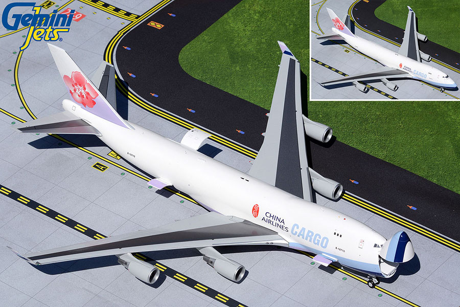 Gemini200 China Airlines Cargo B747-400F Interactive Series B