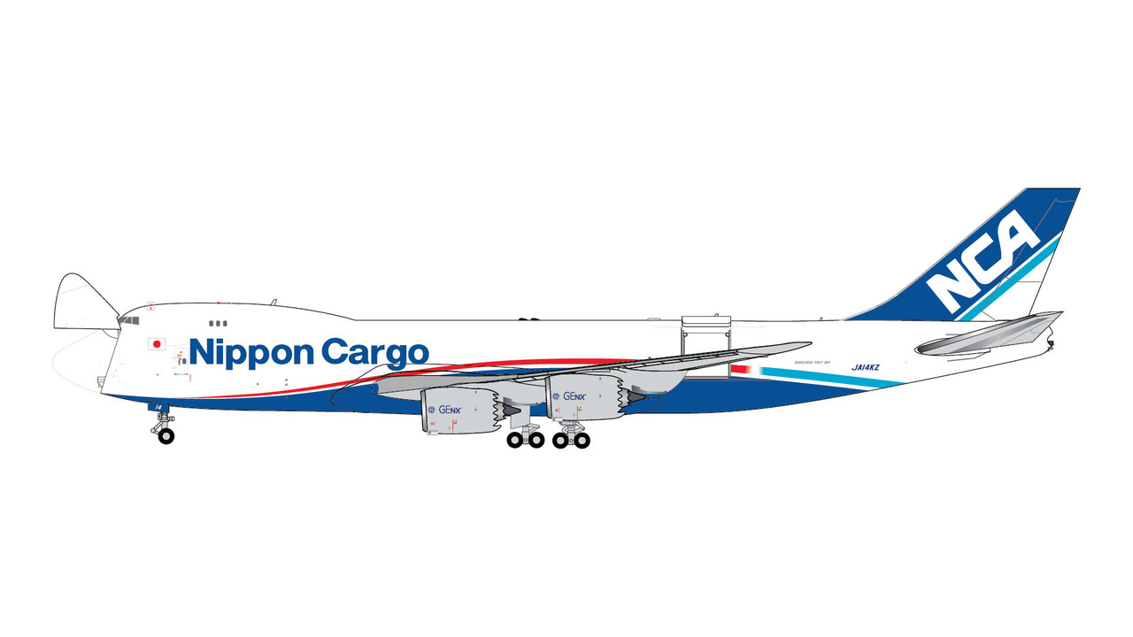 Gemini Jets Nippon Cargo Airlines B747-8F Interactive Series 
