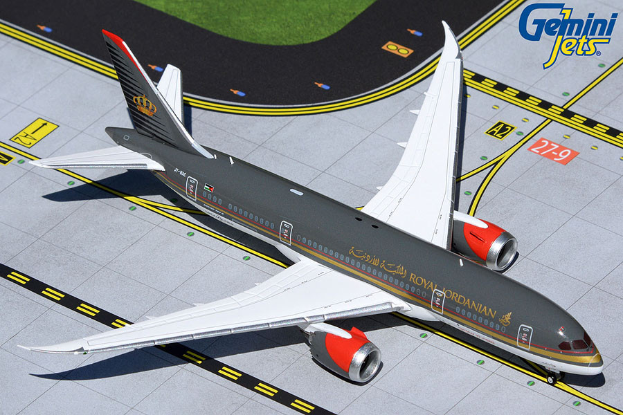 Gemini Jets Royal Jordanian Airlines B787-8 JY-BAC GJRJA1976 1:400