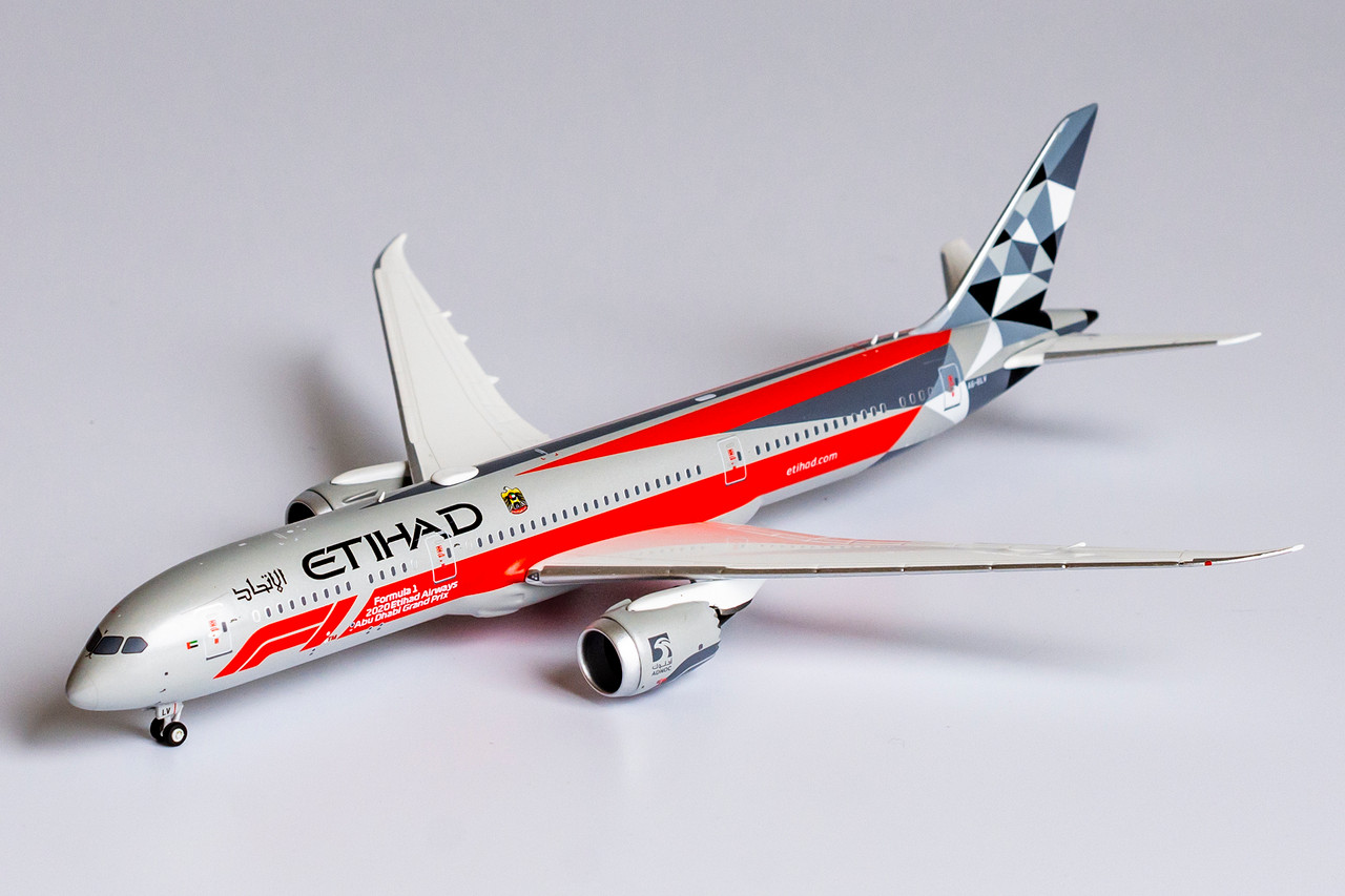 NG Model Etihad Airways Formula 1 787-9 Dreamliner A6-BLV