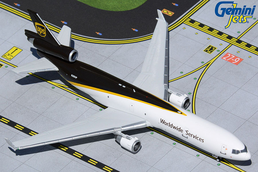 ジェミニ ジェッツ MD-11F UPS 1/400飛行機模型 Gemini Jets UPS Airlines MD-11F N281UP GJUPS1991 1:400