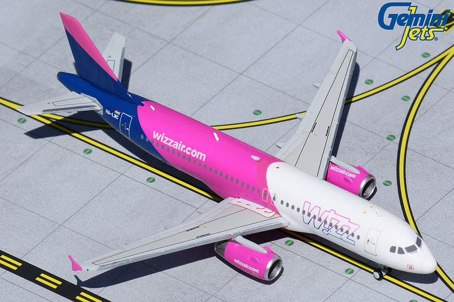 Gemini Jets Wizz Air A320 HA-LWC GJWZZ1978 1:400