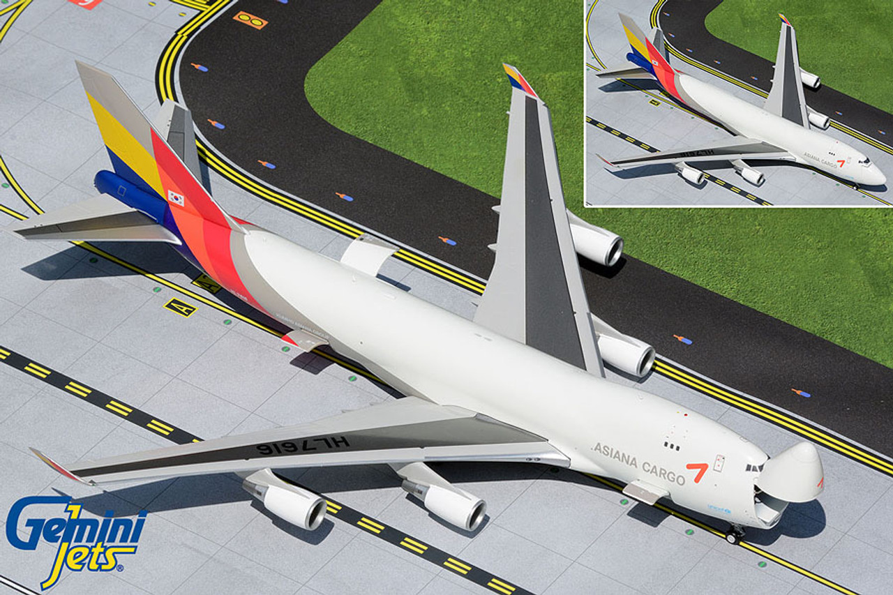 Gemini200 大韓航空 コリアンエアカーゴ B747-400F 1/200 Boeing 747-400F Commercial Aircraft 