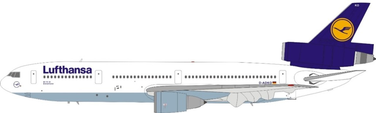 Lufthansa DC-10-30 D-ADKO JF-DC10-3-010 1:200