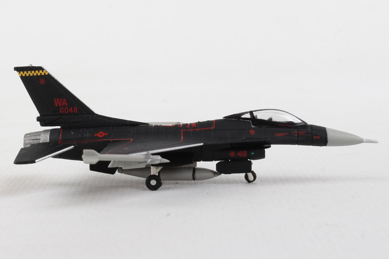 Herpa USAF F-16C 64th Aggressor Sqn Nellis AFB Wraith HE571098 1:200