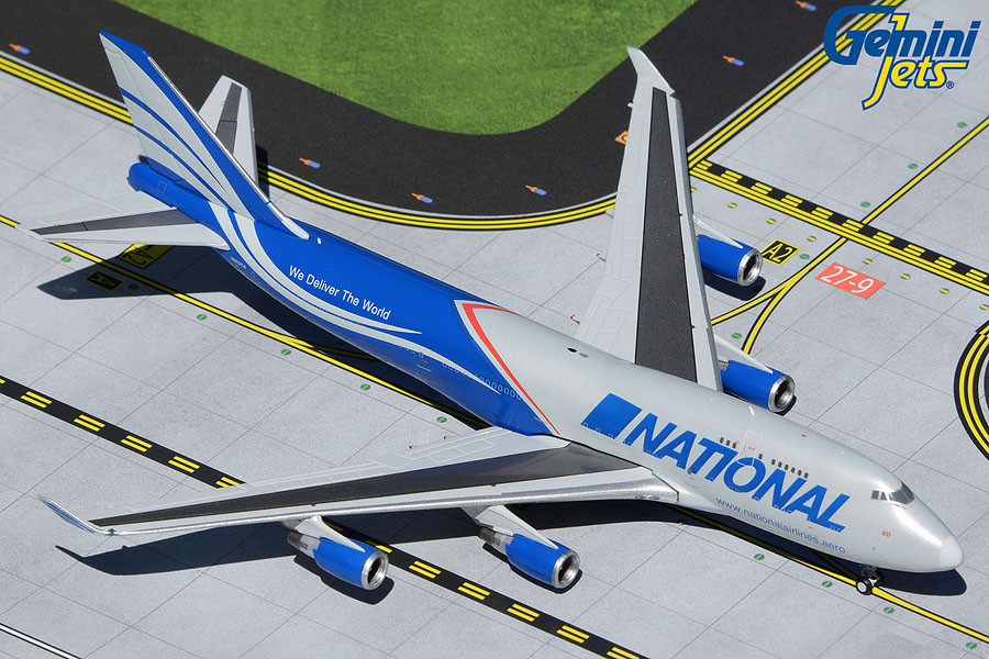 Gemini Jets National Airlines B747-400BCF N952CA GJNCR2016 1:400