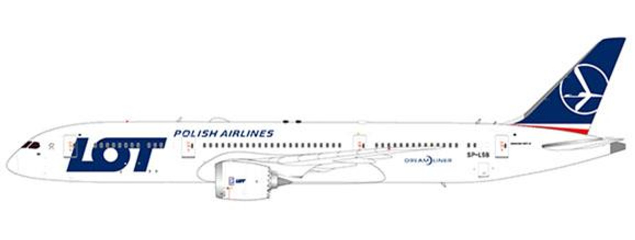 JC Wings LOT Polish Airlines B787-9 SP-LSB JC2LOT142 1:200