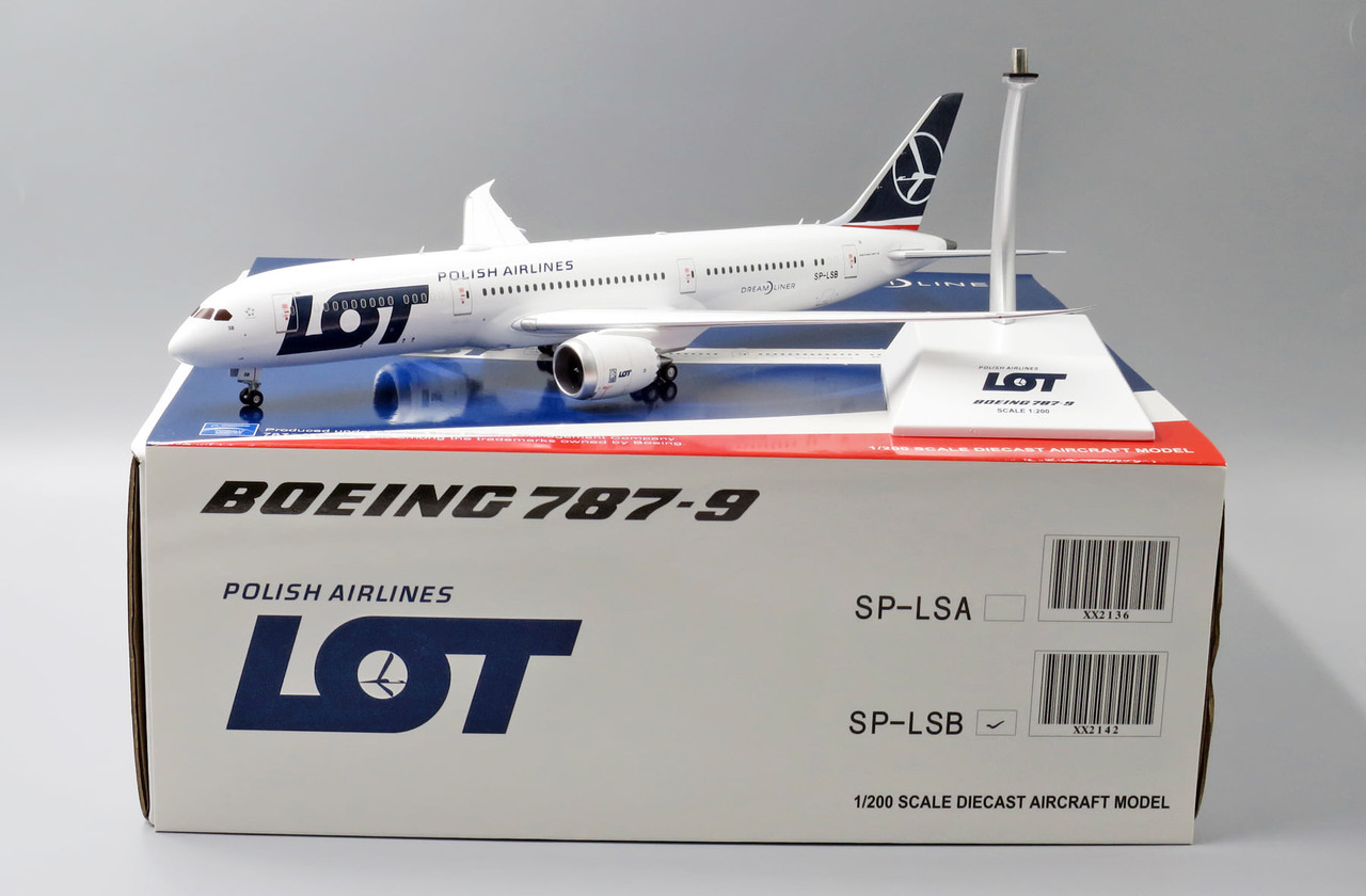 JCwings 1/200 LOTポーランド航空 B787-9 SP-LSB JCwings 1/200 LOTポーランド航空 B787-9 SP-LSB