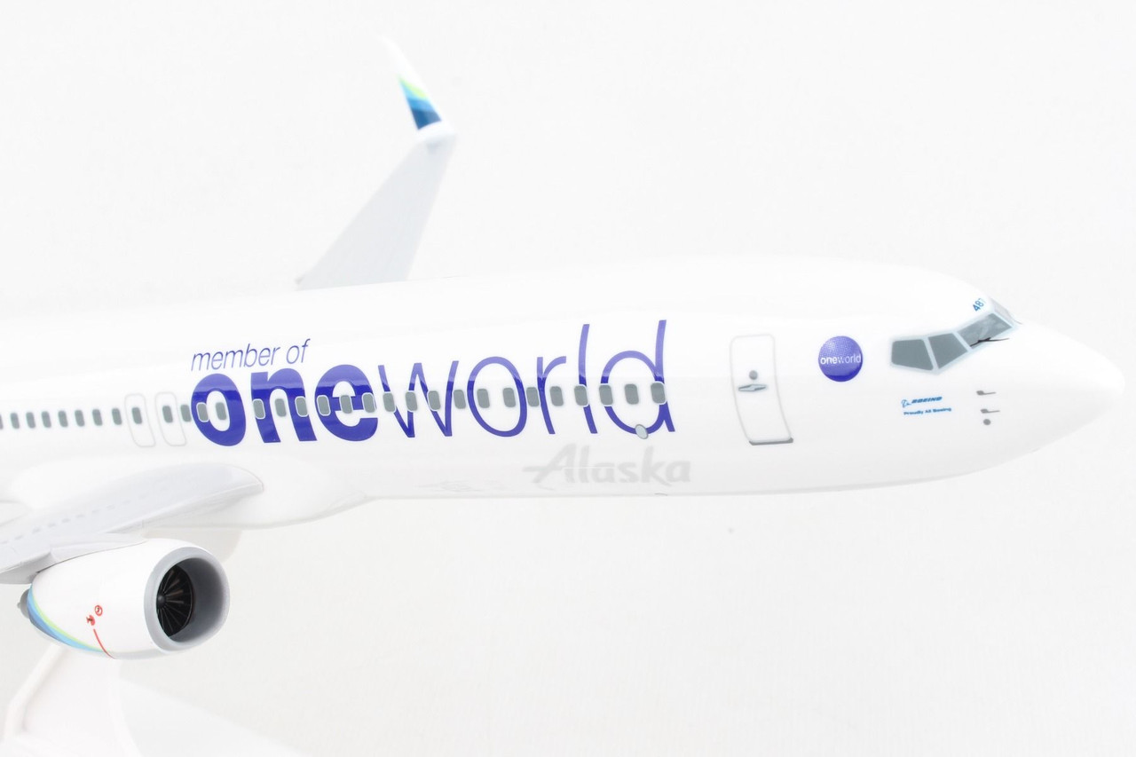 Skymarks Daron Modellino Aereo Alaska Airlines 737-900 Scala 1/130 - Livrea 2016 SKR875