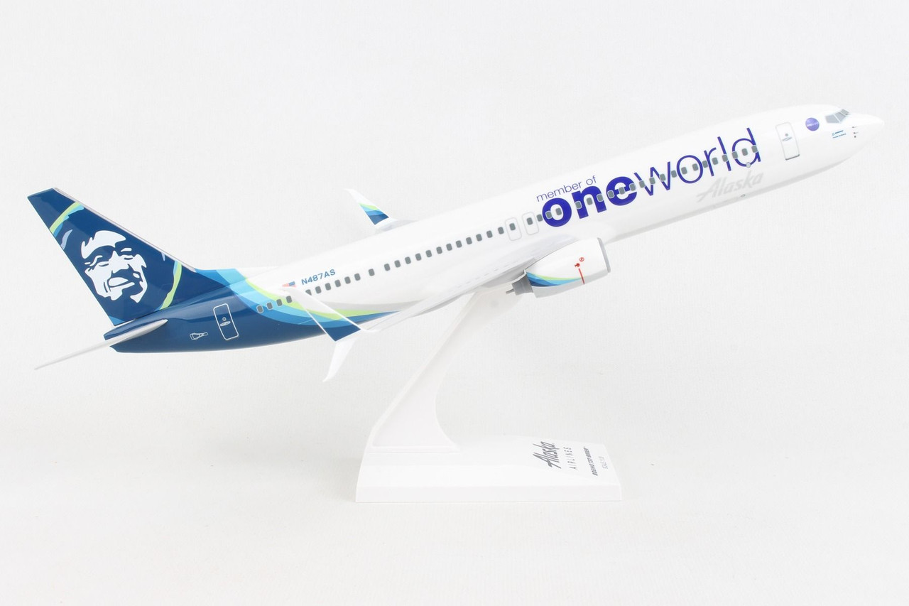 SKYMARKS ALASKA 737-900 SKR1081 1:130 ONE WORLD