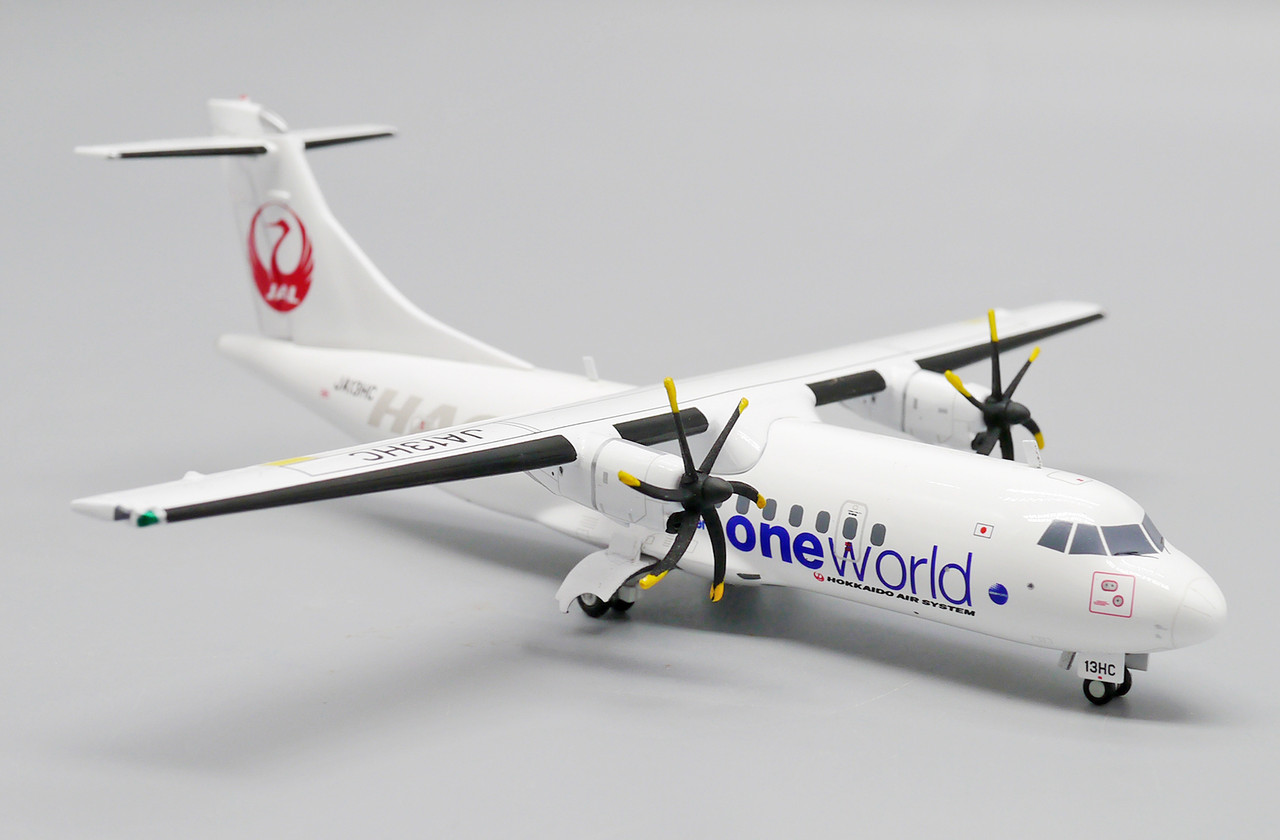 JC Wings Hokkaido Air System ATR 42-600 JA13HC OneWorld Livery 